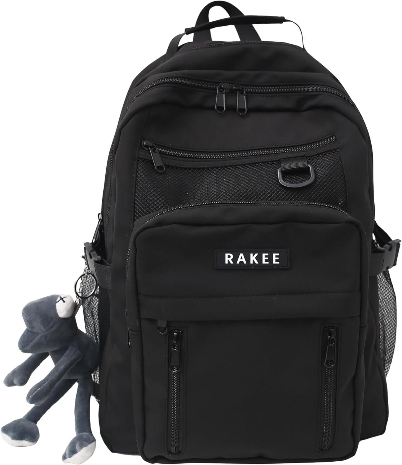 [RAKEE] リュック レディース リュックサック 大容量 タウンリュック バックパック バッグ ビジネスリュック 女性 ブラック アウトドア 男の子 女の子 スクールリュック 高校生 女の子 男の子 通学 通勤 旅行 軽量 防水
