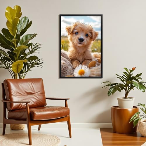 Giftgarden ポスター フレーム 額縁 400x500mm フィット サイズ フォト 写真 大きい 額 ナチュラル 壁 掛け 1枚