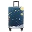 [GOXUNYUAN] スーツケースカバー キャリーカバー luggage cover suitcase 伸縮 洗濯可 傷防止