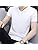 [５枚組] インナーシャツ メンズ 半袖 肌着 綿100% Tシャツ Vネック インナー 下着 クセになる肌触り 防菌防臭 無地 夏服 ブラック/ホワイト (ホワイト, L)