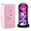 枯れない花 バラ造花 LEDライト 電池式 24Kゴールドローズ 薔薇 花束 フラワーライト フラワーギフト バレンタインデー 母の日 誕生日 結婚記念日 クリスマス お祝い プレゼント 女性 妻 彼女への贈り物 (金のばら+カラーライト)