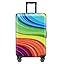 [GOXUNYUAN] スーツケースカバー キャリーカバー luggage cover suitcase 伸縮 洗濯可 傷防止